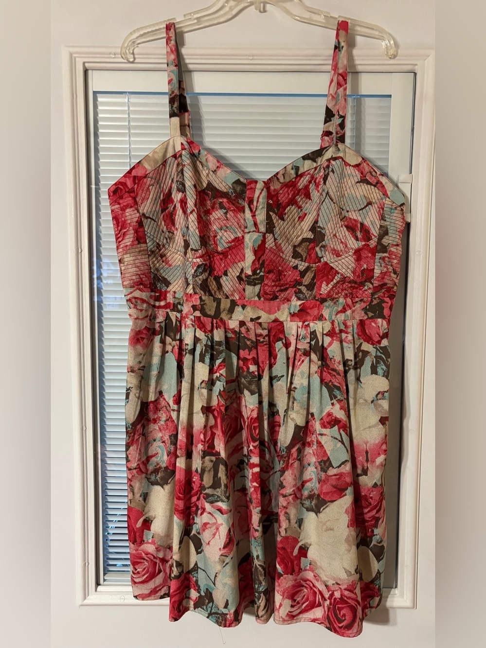 Jessica Simpson  Floral Smocked Bodice Dress